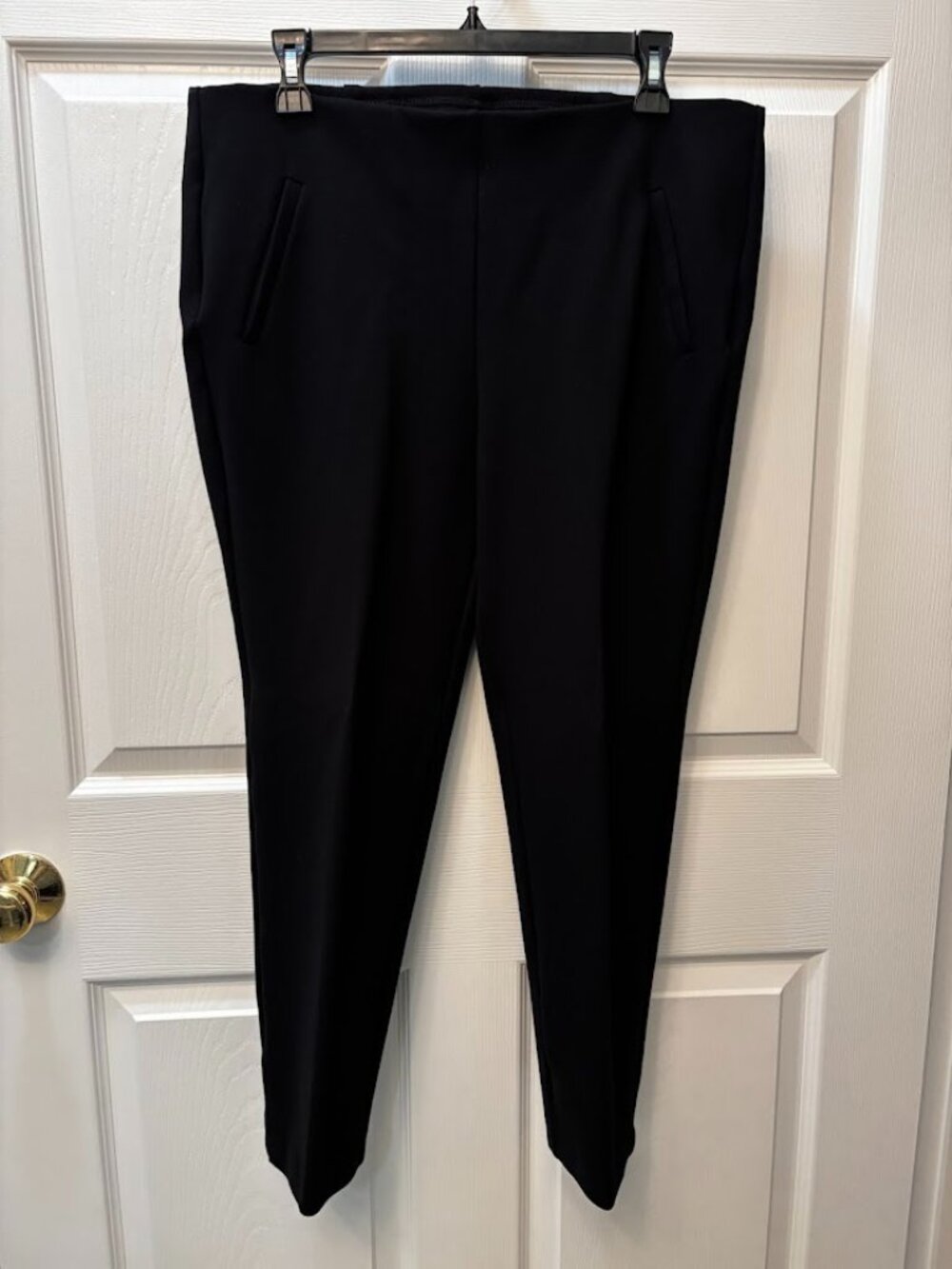 Chico's Black Straight Leg Pants
